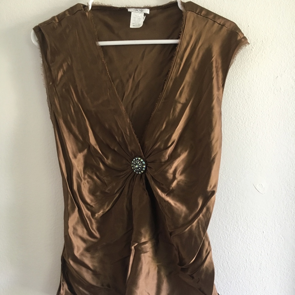 Cache brown top